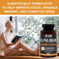 Alpha Brain™ Nootropic for Focus & Memory™