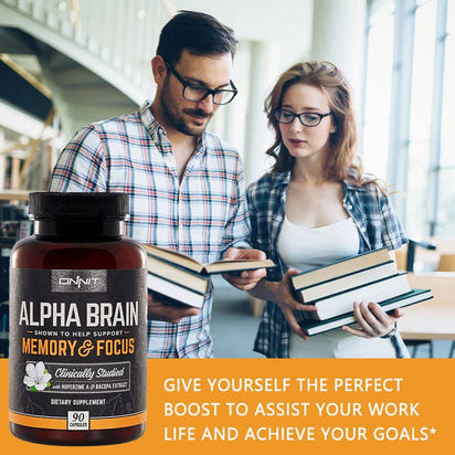 Alpha Brain™ Nootropic for Focus & Memory™