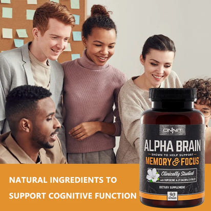 Alpha Brain™ Nootropic for Focus & Memory™