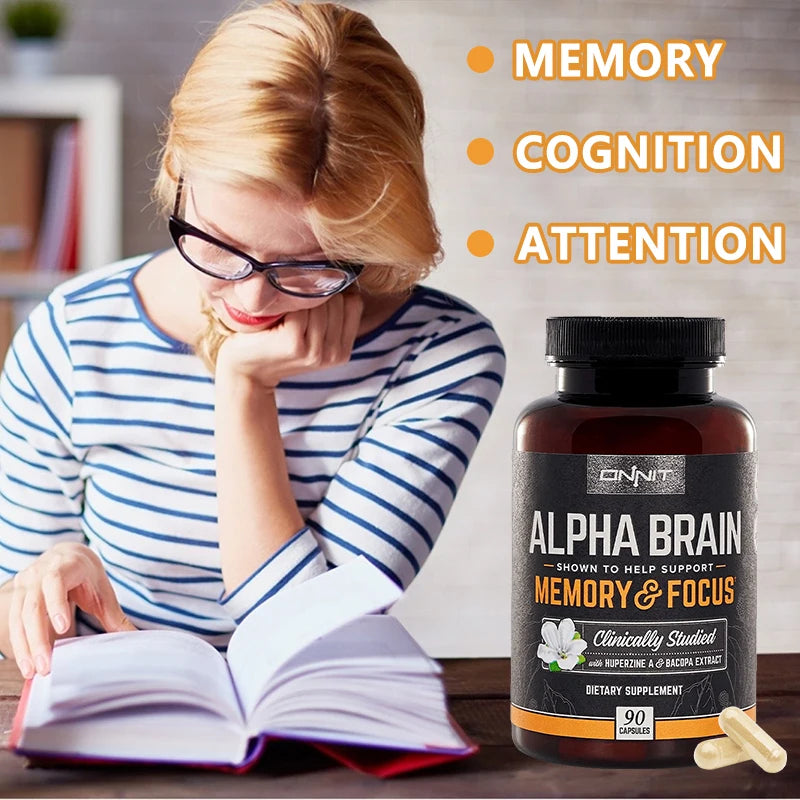 Alpha Brain™ Nootropic for Focus & Memory™