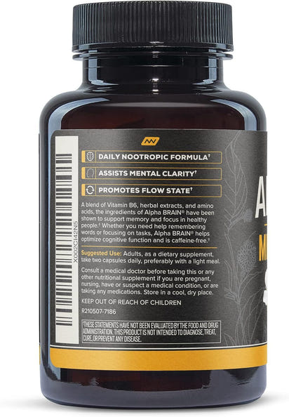 Alpha Brain Supplement Capsules